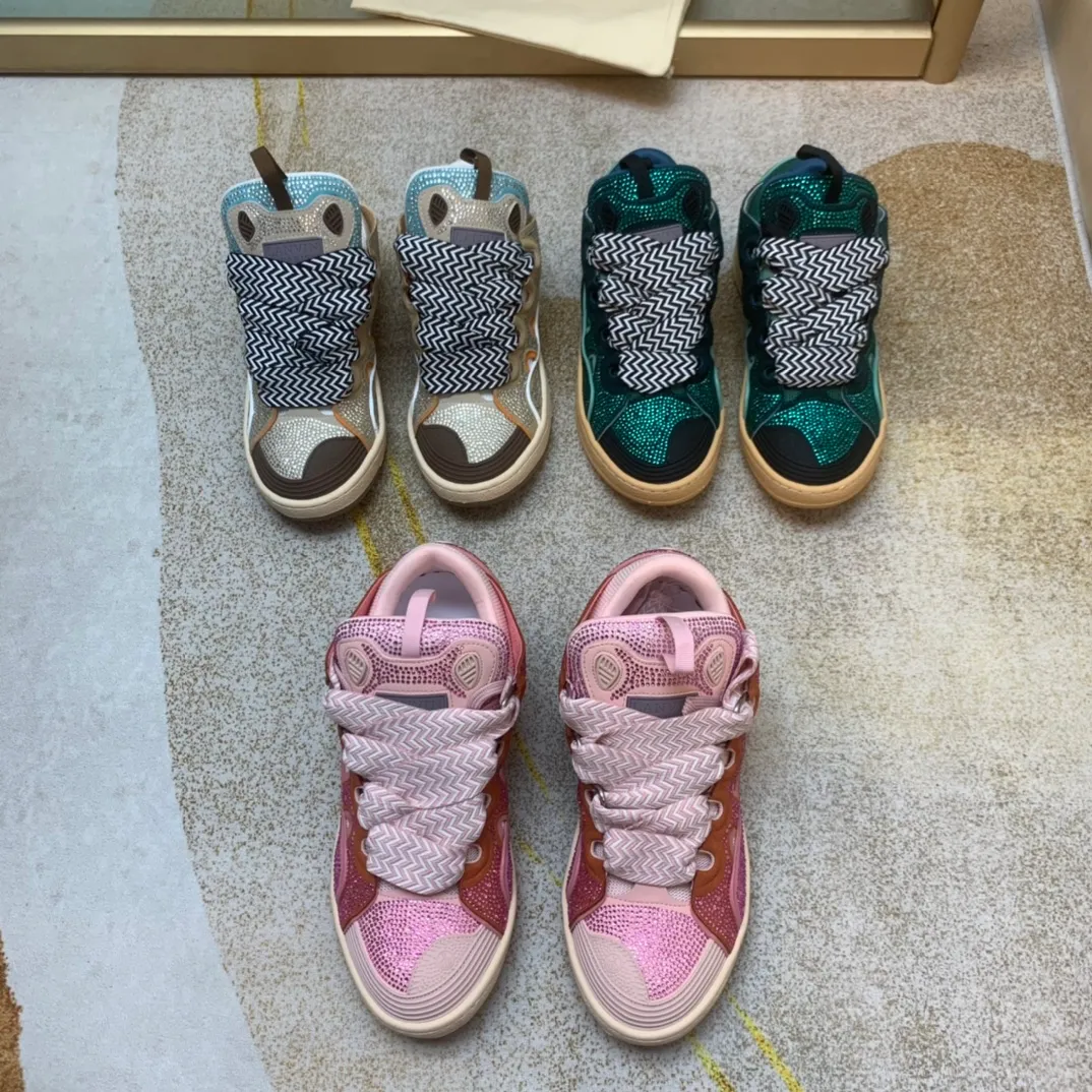 💰620. Lanvin LANVIN. 22 colors: nubuck fabric, breathable mesh, cowhide feet! Same style for men and women: sizes 35-46! High and low versions!